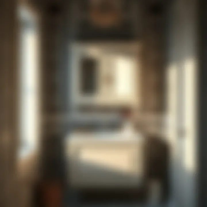 Aesthetic appeal of a 10 inch cabinet enhancing bathroom decor