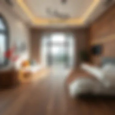 Trendy Laminate Flooring Stylish laminate flooring that mimics natural wood