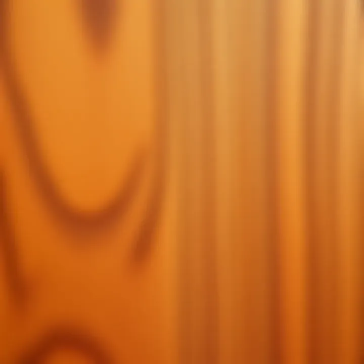 Quality Solid Wood Grain Close-up Close-up of solid wood grain showcasing quality