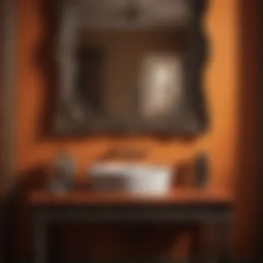 Stylish Accessories Complementing Burnt Orange Decor Stylish accessories complementing burnt orange decor