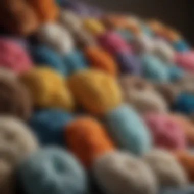 Different types of fluffy pillows showcasing various materials