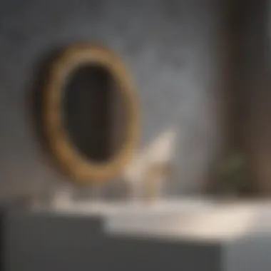 Diverse Materials for Bathroom Shades Close-up of diverse materials used for bathroom shades