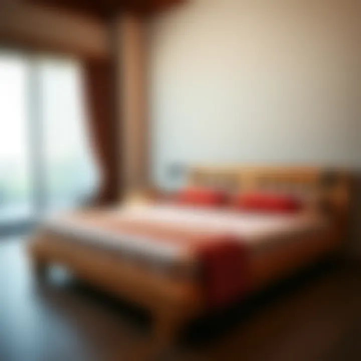 Comparison of Wooden Futon and Traditional Mattresses Comparative chart illustrating advantages of wooden futon vs. traditional mattresses