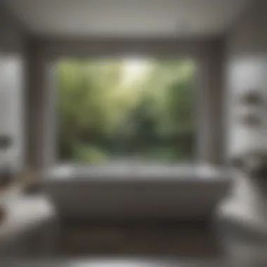 Contemporary Design of Wetstyle Bathtub Elegant Wetstyle bathtub showcasing contemporary design