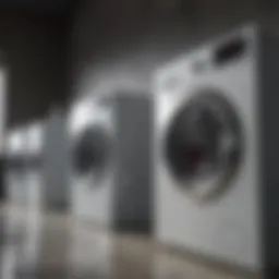 An array of luxury laundry detergents displayed elegantly