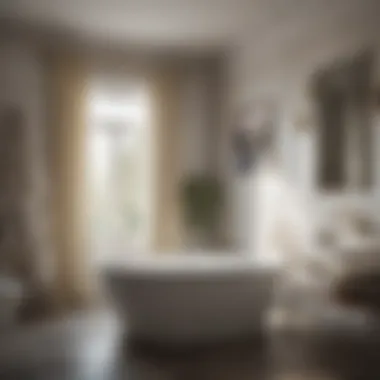 Transforming Bathrooms with a Soaking Tub Luxurious bathroom featuring a 54 soaking bathtub