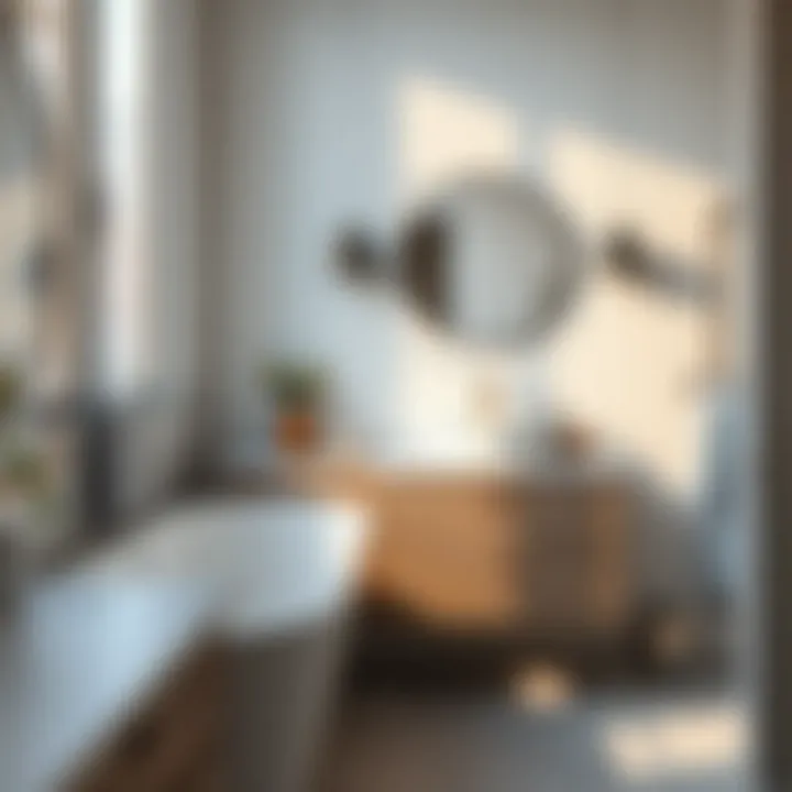 Diverse Materials and Finishes of IKEA Vanities Stylish design of IKEA bathroom vanities showcasing materials