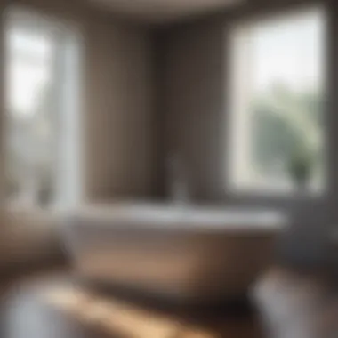 Modern Walk-in Bathtub Design Elegant walk-in bathtub showcasing modern design