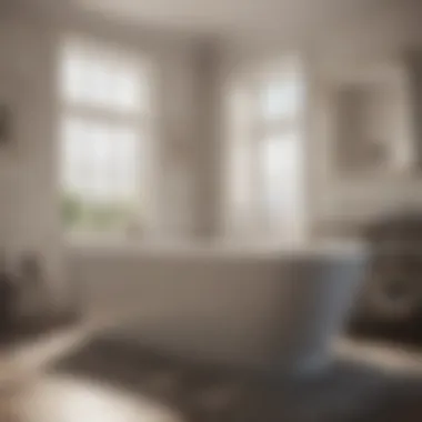 Stylish Walk-in Bathtub Installation Stylish bathroom with walk-in bathtub installation