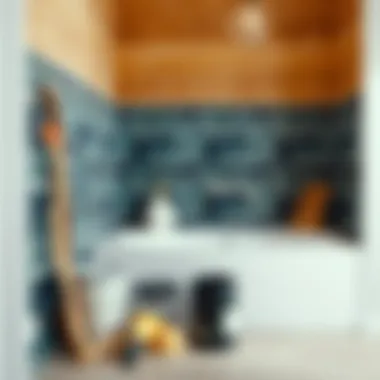 Installation tools and materials for 4 x 4 bathroom wall tile