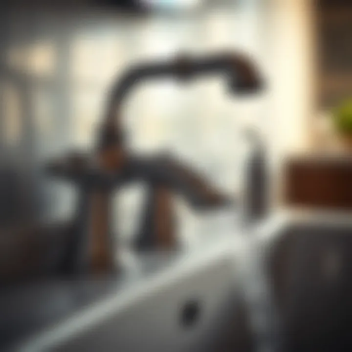 Understanding Faucet Features and Functions Close-up of faucet features