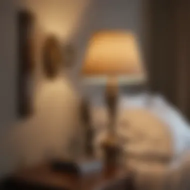 The Beauty of Bedroom Reading Light Sconces Elegant wall sconce in a cozy bedroom setting