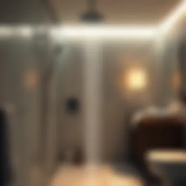 Smart shower system with adjustable features