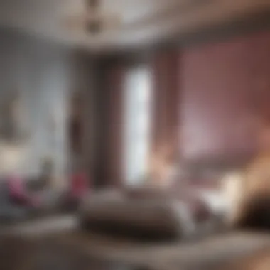 Contemporary Color Palette Contemporary color palette enhancing bedroom aesthetics