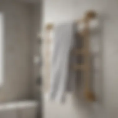 Stylish Towel Rack for Functional Bathrooms Elegant Kingston Brass towel rack showcasing modern design