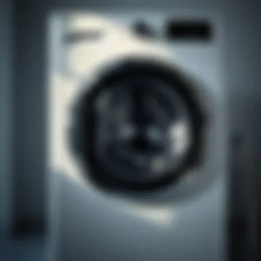 Advanced Technology in Laundry Machines High-efficiency laundry machine showcasing advanced technology