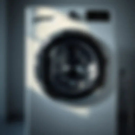 Advanced Technology in Laundry Machines High-efficiency laundry machine showcasing advanced technology