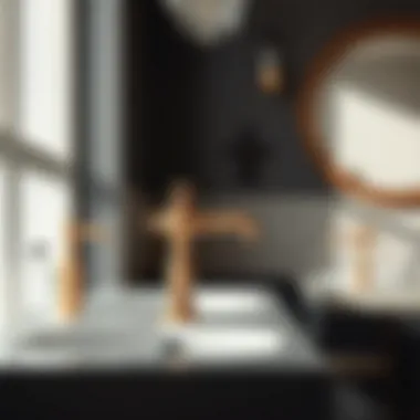 Installation of Lefroy Brooks faucet demonstrating ease and functionality