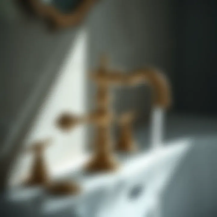 Lefroy Brooks luxurious bathroom faucet showcasing vintage design