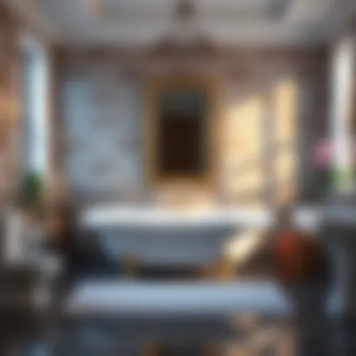 Different bathtub shapes and styles for measurement