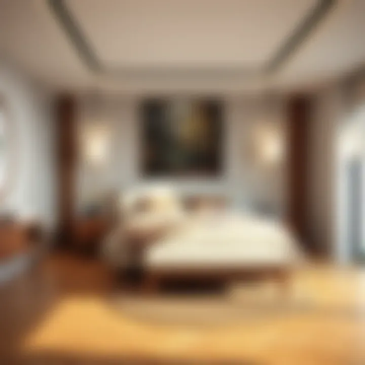 Modern Minimalist Bedroom Design with King Bed Modern minimalist bedroom design with king bed