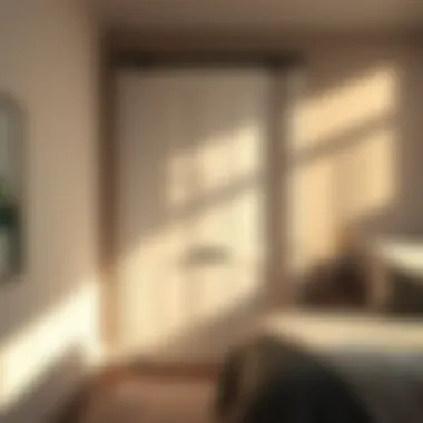 Seamless Installation for Optimal Performance Installation process of a noise cancelling door in a bedroom setting