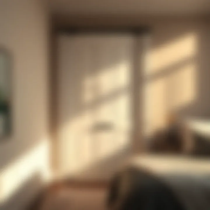 Seamless Installation for Optimal Performance Installation process of a noise cancelling door in a bedroom setting