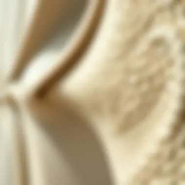 Materials That Muffle Sound Effectively Close-up of soundproof door material showcasing texture