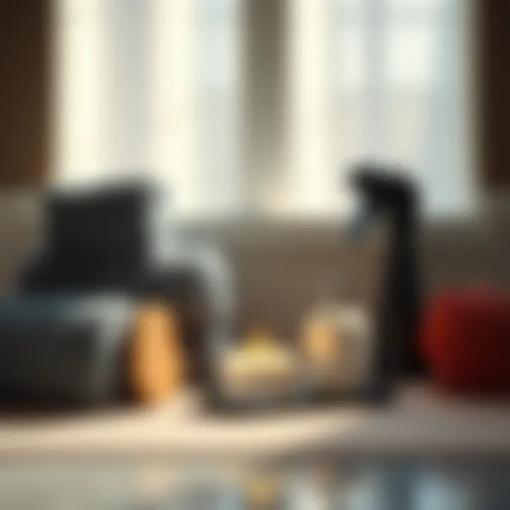 Aesthetic arrangement of towels and accessories