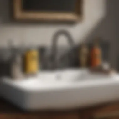 Essential Tools for Unclogging Illustration of tools used for unclogging sinks