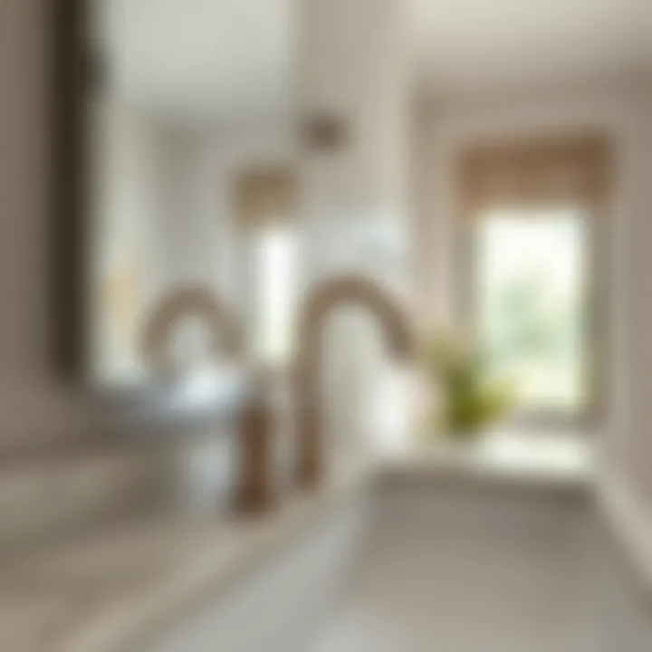Installing a Satin Nickel Faucet Installation of a satin nickel faucet in a modern bathroom