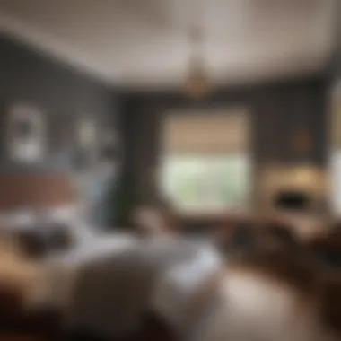 Creating a Cozy Retreat with a Workspace Cozy spare bedroom featuring a multifunctional workspace and serene bedding