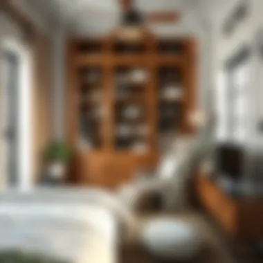 Innovative storage solutions for limited bedroom space