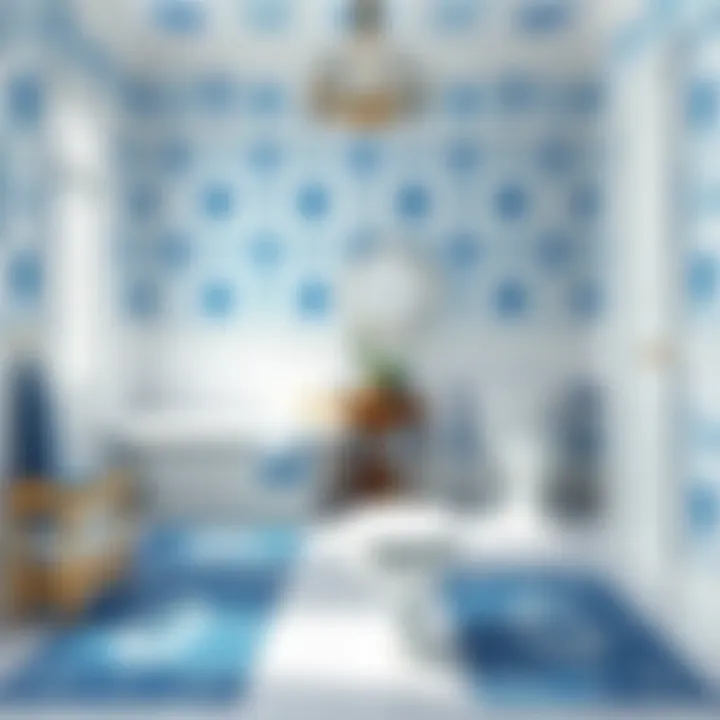 Maintenance Tips for Blue and White Rugs Maintenance tips for blue and white bathroom rugs