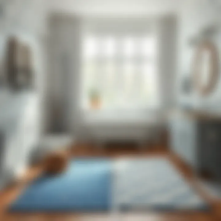 Variety of Blue and White Rug Styles Variety of blue and white rug styles available