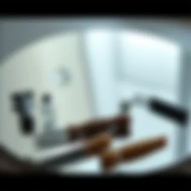 Essential Tools for Mirror Removal Tools required for mirror removal laid out on a surface