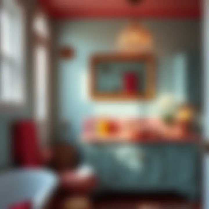 Vibrant Colors of 70s Bathroom Fixtures Vibrant color palette of 70s bathroom fixtures