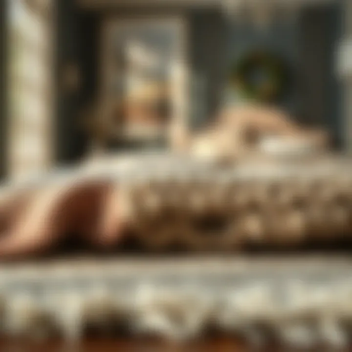 Cozy Rug Selection Showcasing Various Textures Cozy rug selection showcasing various textures