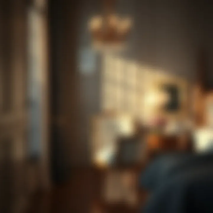 Elegant makeup chair enhancing bedroom decor