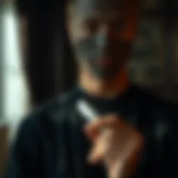 Personalized dark clothing with white marker