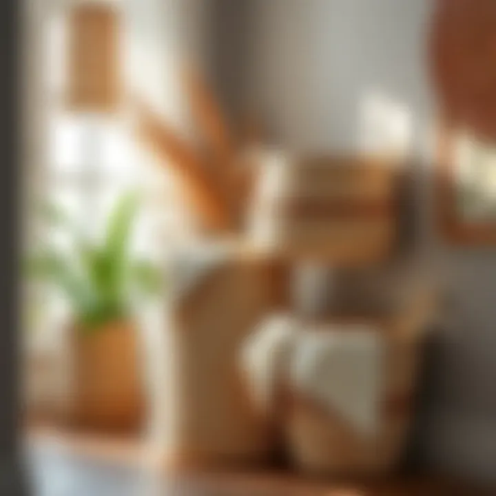 Sustainable Home Decor with Seagrass Eco-friendly seagrass baskets enhancing home decor