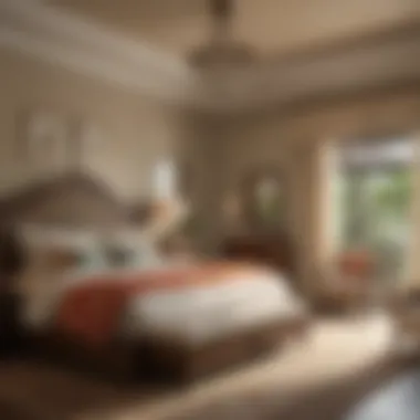 Luxurious Tommy Bahama Bedroom Luxurious Tommy Bahama-inspired bedroom featuring tropical decor