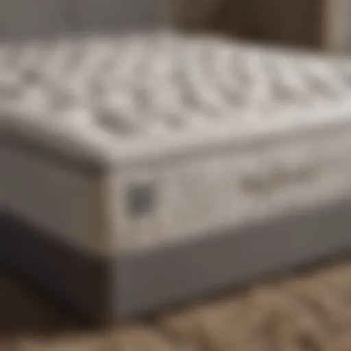 Luxurious mattress showcasing superior comfort and support