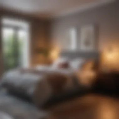 Cozy Bedroom Setup Cozy bedroom setup with warm lighting