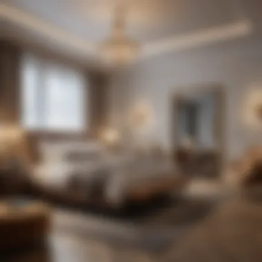 Elegant Bedroom Transformation Elegant bedroom transformation with modern decor