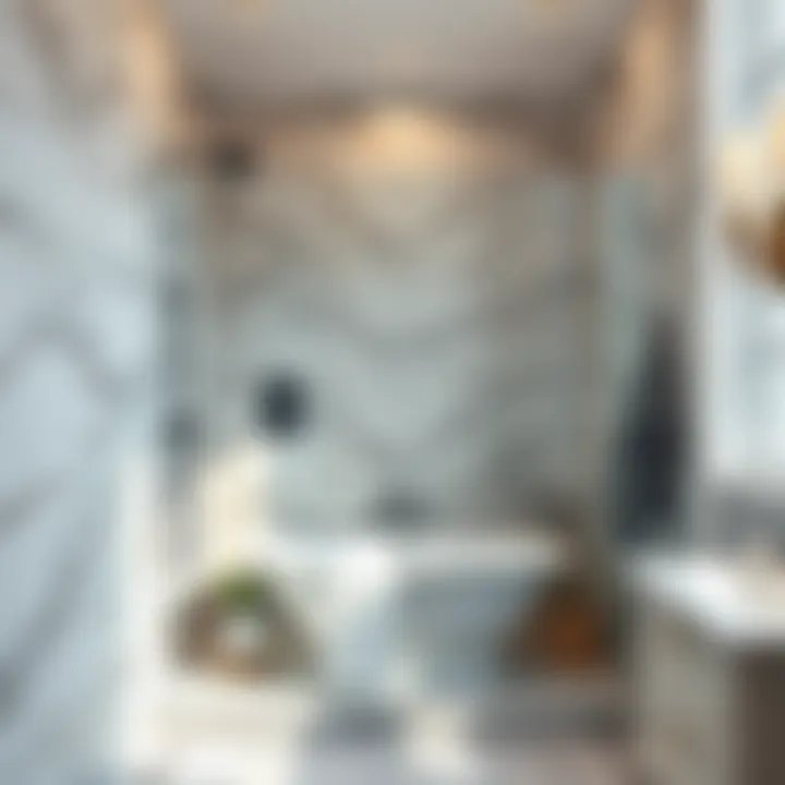 Luxury Bathroom Shower Remodel A beautifully remodeled bathroom shower showcasing luxury materials