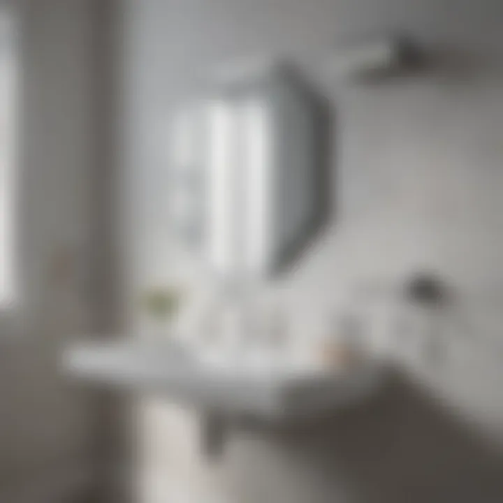 Diagram showcasing different types of bathroom extractors
