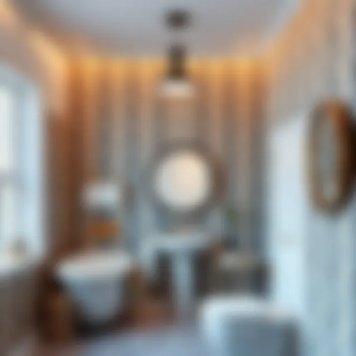 Materials for Bathroom Fluorescent Light Covers Variety of materials for fluorescent light covers in bathrooms