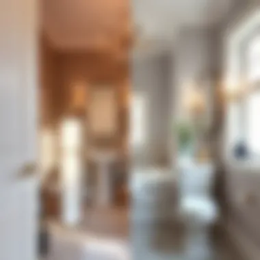 Transformative Bathroom Renovation Before and after transformation of a bathroom space