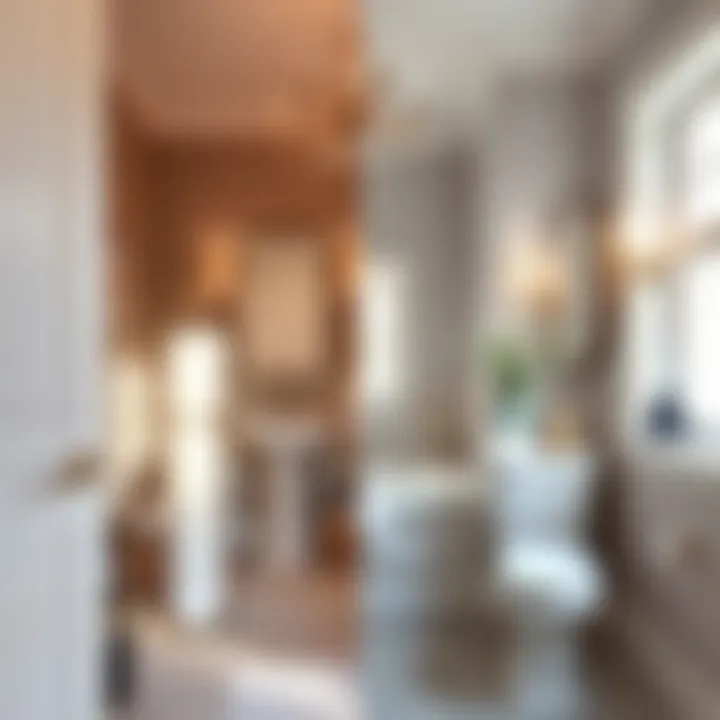 Transformative Bathroom Renovation Before and after transformation of a bathroom space